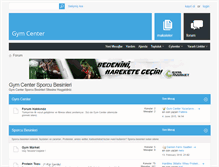 Tablet Screenshot of gym-center.com